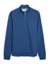 Farah Jim Half Zip Sweater Evening Blue